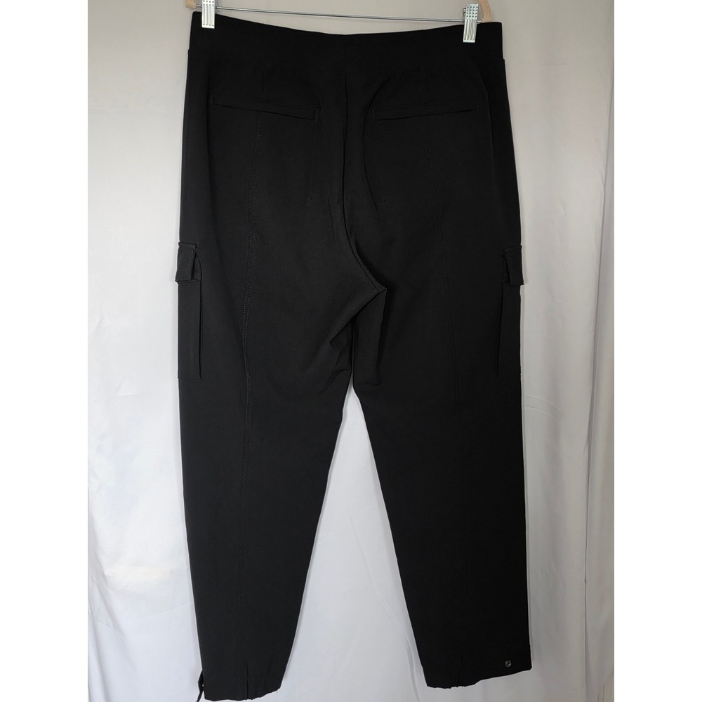 Athleta Endless Hi-Rise Cargo Pants Snap Cuff Zip Pockets 14 Utility Stretch - Picture 4 of 12